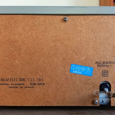 Akai CS-M03 Stereo Cassette Deck with Dolby-B System CS M 03 Made in Japan Vintage 1980 image 7