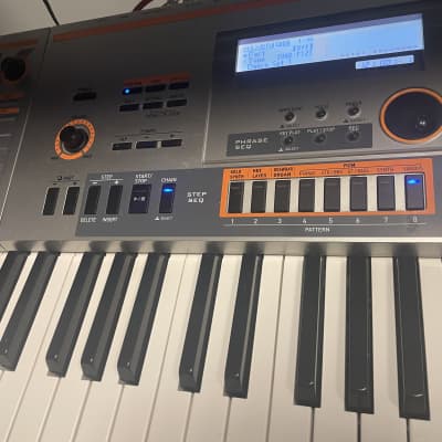 Casio XW-P1 61-Key Performance Synthesizer 2010s Roadrunner case, Roland Pedal image 18