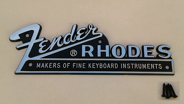 Fender Rhodes Piano Large Rear Logo NEW