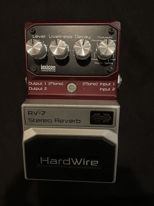 DigiTech Hardwire RV-7 Stereo Reverb
