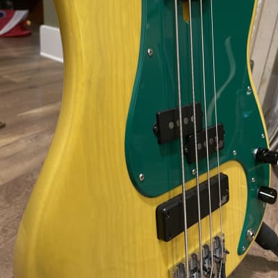 Atelier Z VM4 P/J Translucent Yellow 4 String Electric Bass image 4