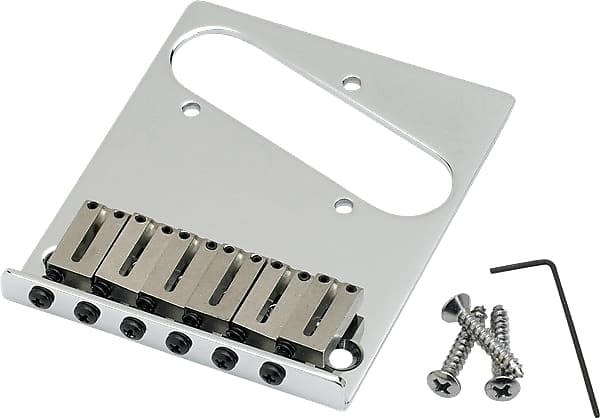 Fender 6-SADDLE AMERICAN SERIES TELECASTER® BRIDGE ASSEMBLIES image 1