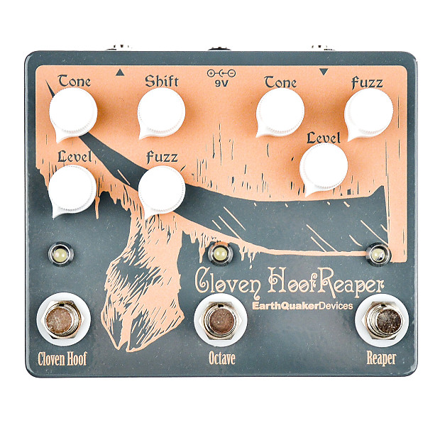 Earthquaker Devices Cloven Hoof Reaper Dual Fuzz w/Octave Up