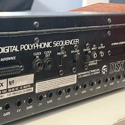 Oberheim DSX Digital Polyphonic Sequencer image 8