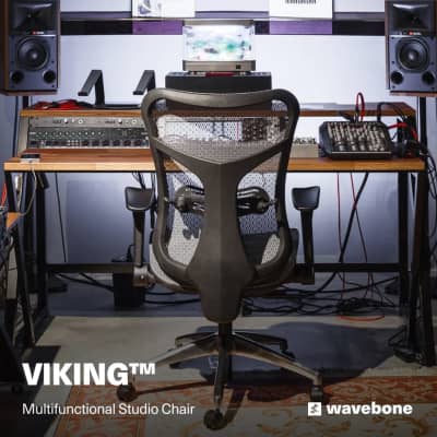 Wavebone Viking Premium Studio Chair 2024 - Mesh Grey image 12