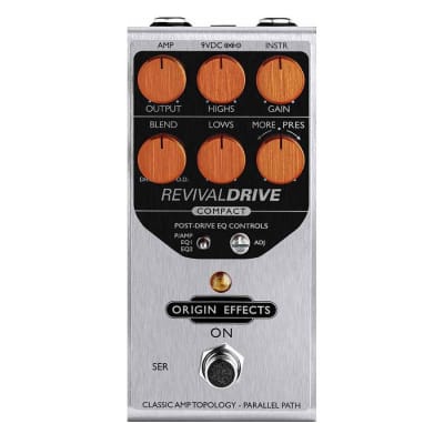 Origin Effects Revival Drive Compact Overdrive Pedal RD-C