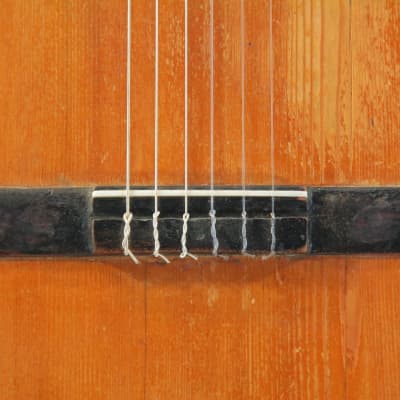 Juan Galan Caro 1896 romantic guitar - rare and collectable - disciple of Antonio de Lorca and contemporary of Antonio de Torres + video image 4