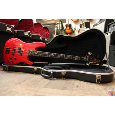 1984-1987 Fender Power Jazz Bass Special Candy Apple Red image 7