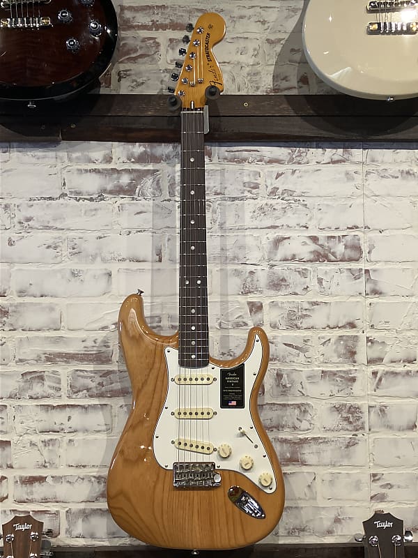 Fender AVII 1973 Stratocaster 2022 - Aged Natural Gloss image 1