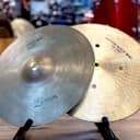Vintage Zildjian 14" Quick Beat Hi Hat Cymbals - Traditional - 1172/1506 grams