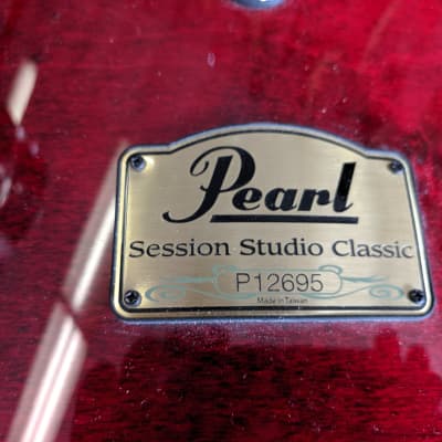 Pearl SSC904XUP/C110 Session Studio Classic 10x7/12x8/14x14/20x16" 4pc shell pack image 4