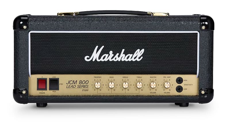Marshall Studio Classic SC20H JCM200 20w/5w 2203 Amplifier Head Black image 1