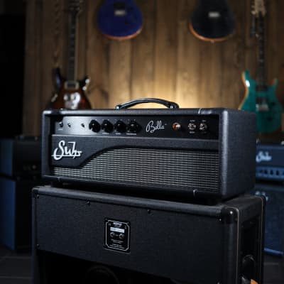 Suhr Bella 44-Watt Guitar Amp Head- Black with Tolex Panel image 1