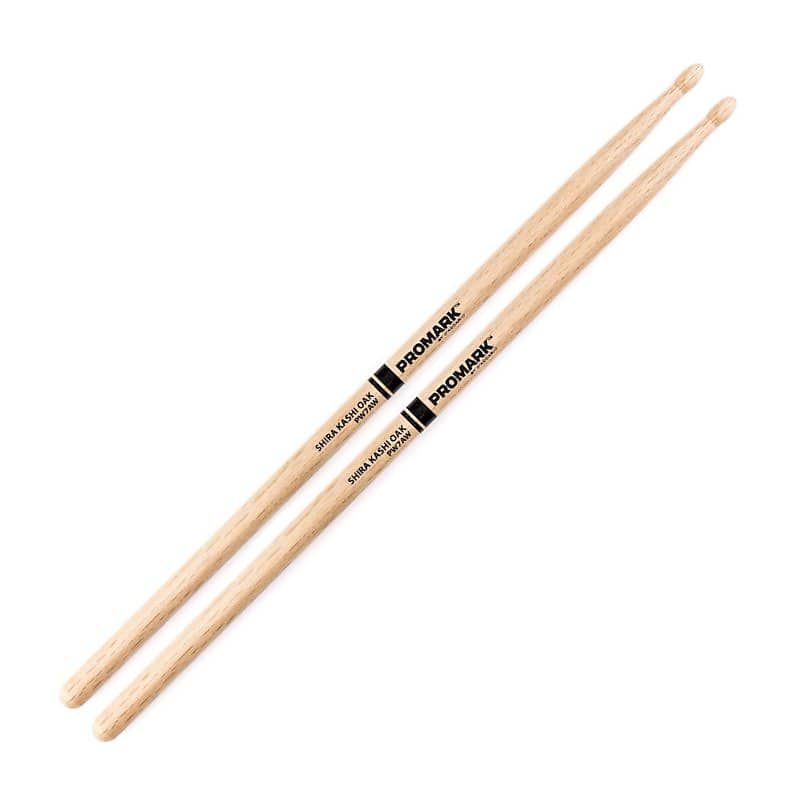 Promark Shira Kashi Oak 7A Wood Tip Drumsticks image 1