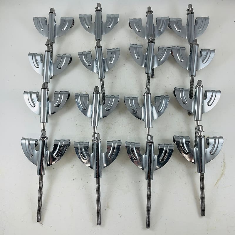 16 x Mapex Tornado Bass Drum Claws With Rods 1464 Reverb