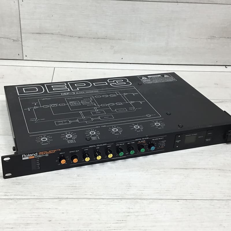 Rack Mount Roland DEP3 Digital Effects Processor Japan Reverb