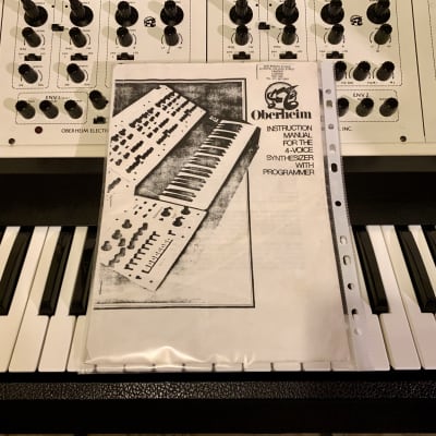 Oberheim FVS-1 1975 4-Voice Synthesizer (Fully Serviced) image 7