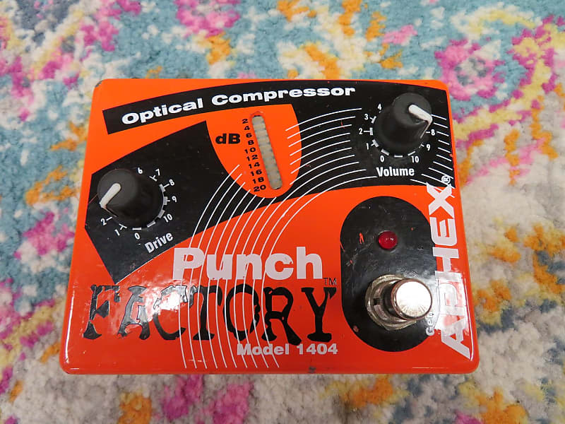 Aphex Punch Factory Model 1404 Compressor Guitar Effects Pedal (Cleveland,  OH)