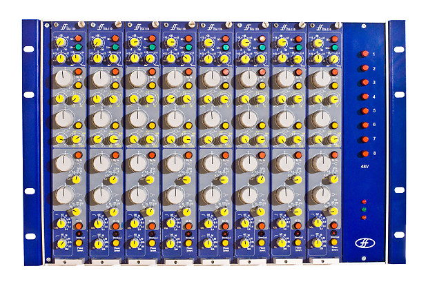 Focusrite x 8 Original ISA110 in Lincoln Fong Rack | Reverb