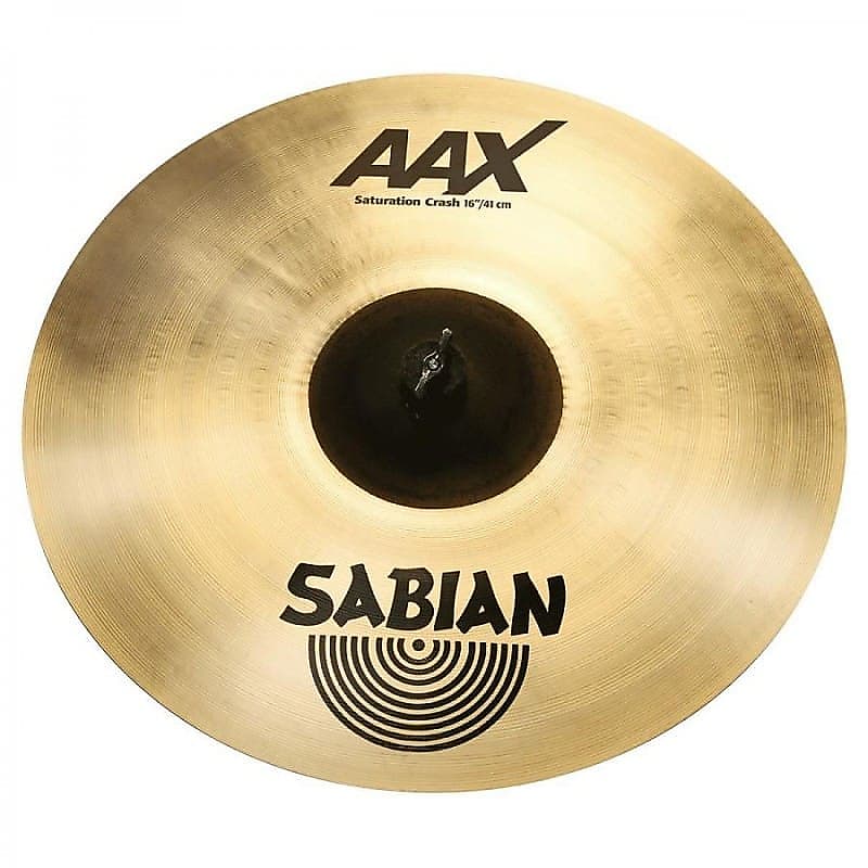 Sabian 16" AAX Saturation Crash Cymbal 2013 - 2015 image 1