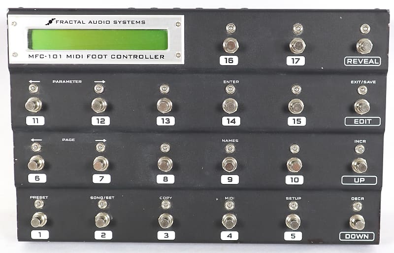 Fractal Audio MFC-101 Mark I MIDI Foot Controller | Reverb