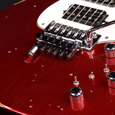 G LIFE GUITARS Vintage Series Cross Edge Candy Apple Red (S/N:A3114808) (09/15) image 6