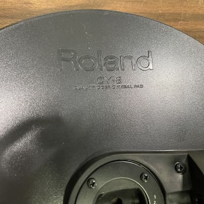 Roland CY-8 Dual Trigger V-Drum Cymbal Pad w/Cymbal Arm & Clamp - CV11572 image 6