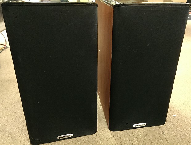 Polk Audio TSi200 Cherry High Performance Bookshelf Speakers