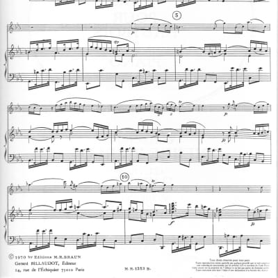 Vivaldi - Sonata for oboe and Piano + humor drawing print image 3