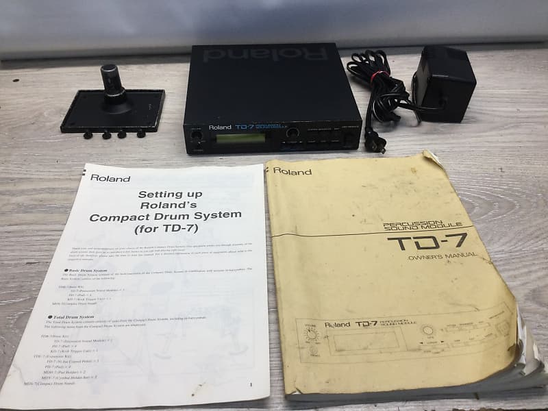 Roland TD-7 V-Drum Percussion Sound Module | Reverb
