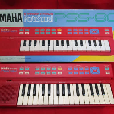 Yamaha Portasound PSS-80 rare RED ver. TESTED w/Box FREE shipping