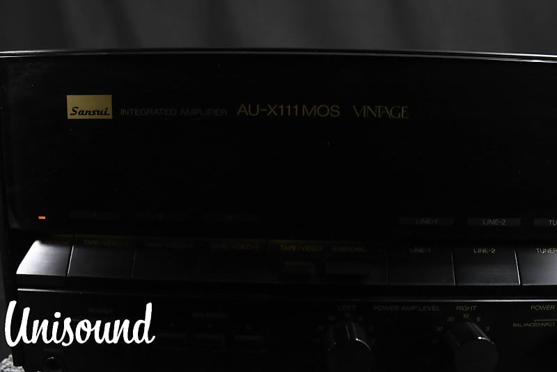 Sansui AU-X111 MOS Vintage Integrated Amplifier in Very Good