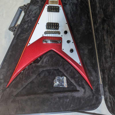 Jackson Scott Ian King V With Hard Shell Case - Candy Apple Red image 14