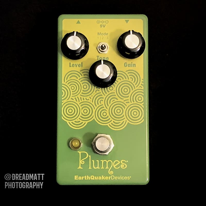 EarthQuaker Devices Plumes Small Signal Shredder Overdrive 2019