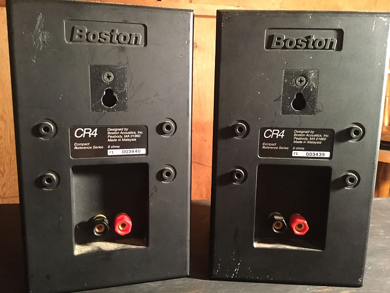 Boston Acoustics CR4 Black Reverb