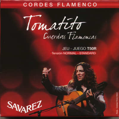 Savarez T50R - Tomatito Flamenco Guitar Strings - Normal Tension image 1