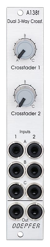 Doepfer A-138F Eurorack Dual 3 Wy Crossfader Module | Reverb