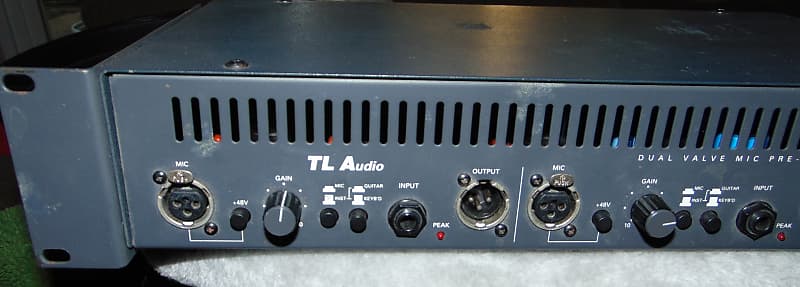 TL Audio Dual Valve 2 Channel Mic Preamp and DI Good | Reverb