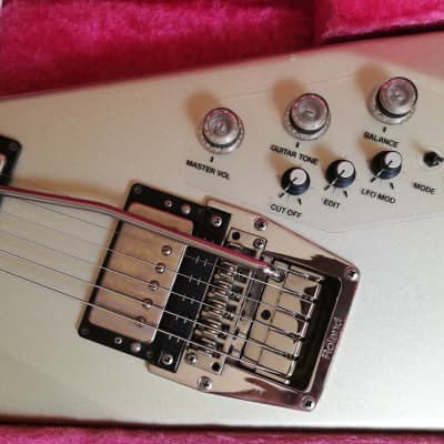 Roland G-707 + GR-700 1984 silver (rare guitar synth from early 80s) image 6