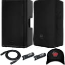 RCF ART 945-A 15" Active PA Speaker 2100 Watts w/ DSP, CVR ART-915 + Cable + HAT