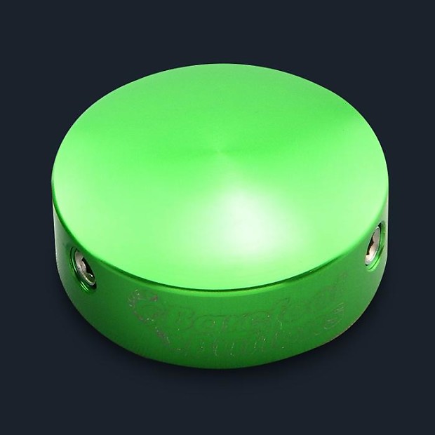 Barefoot Buttons V2 GREEN Universal Guitar Pedal Button Reverb