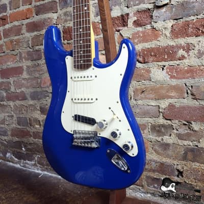 JAKE'd: Squier Stratocaster w/ Splitrail Humbucker (2000s Imperial Blue) image 4