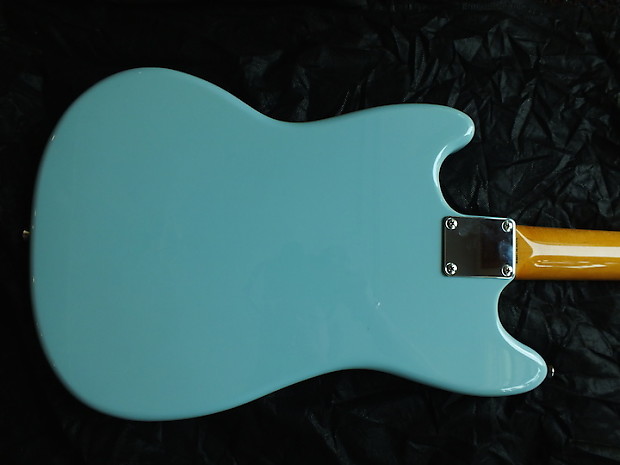 Japanese Fender Mustang - Sky Blue | Reverb Japanese Fender Mustang - Sky Blue | Reverb