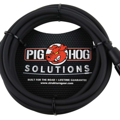 Pig Hog Solutions TRS(M)-XLR(F) Balanced Cable - 6' image 1