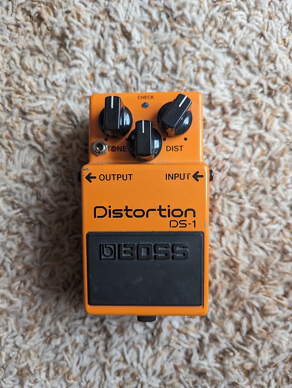 Keeley Boss DS-1 Distortion with Ultra and Seeing Eye Mods 2010s - Orange