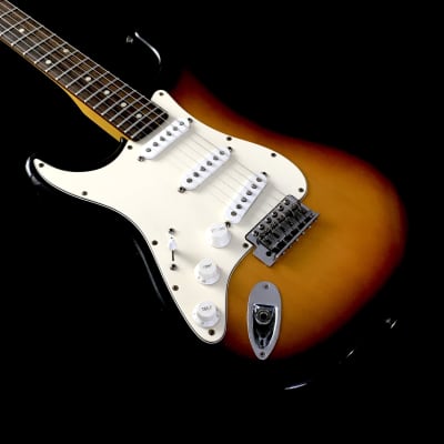 LEFTY! Custom Relic ST62 Fender Stratocastder Body Amber  Nitro Lacquer Neck Sunburst Stratocaster Aged Guitar 7.8 lb image 12