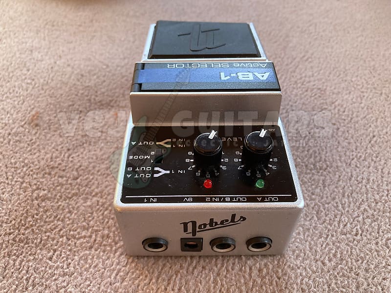ギター NOBELS AB-1 ACTIVE A/B SELECTOR PEDAL Nobels AB1 Active A/B Selector Pedal | zZounds