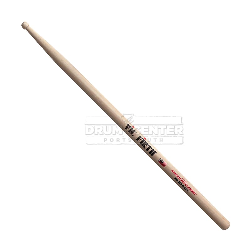 Vic Firth American Classic Drum Stick 5B Barrel Tip image 1