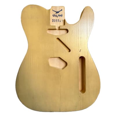 Alder Vintage Cream Telecaster Style Body, Relic Nitro Finish image 2