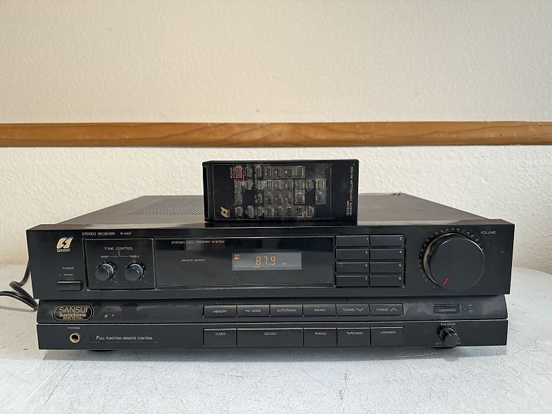 Sansui R-550 Receiver HiFi Stereo Audiophile Phono 2 Channel Vintage AM/FM Radio image 1